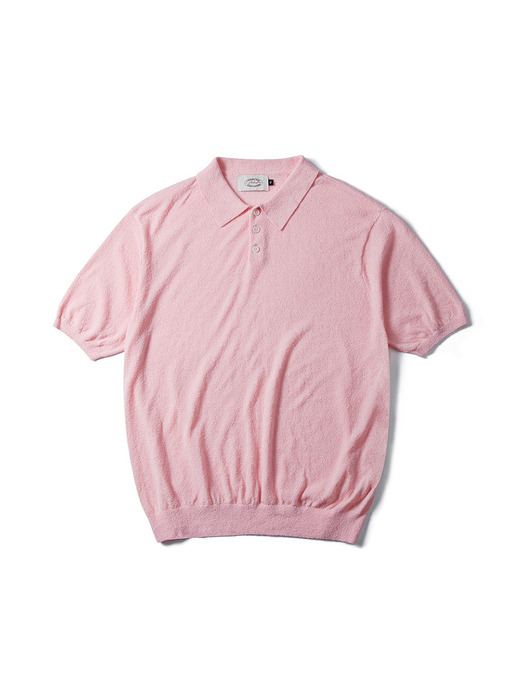 Terry Buttons Summer Kintwear Pink