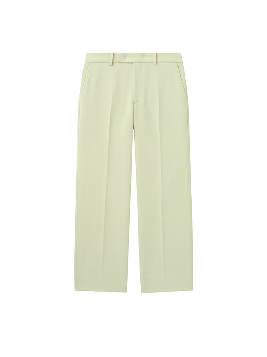 For men, Crape Boots Cut Slacks / Lemon