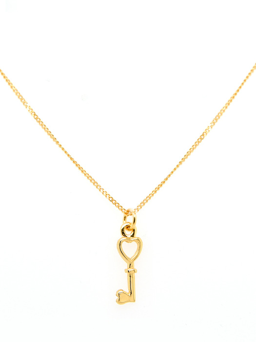 [Silver925] WH002 heart key necklace