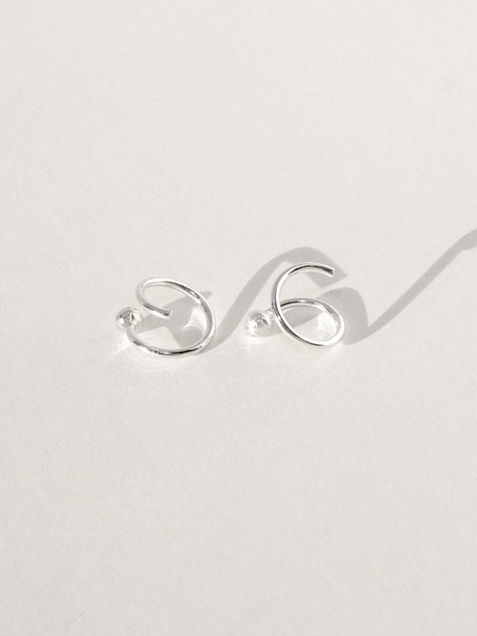 Spring Earring (silver925)(2color)