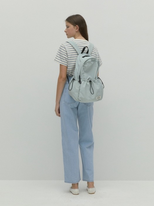 travel backpack - light blue