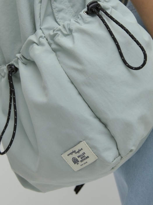 travel backpack - light blue