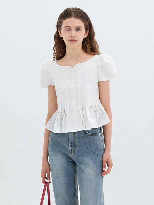 Jeanne Blouse(2color)