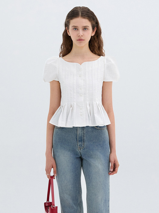 Jeanne Blouse(2color)