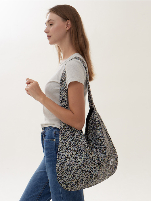 Leopard Easy Big Bag (Ivory)