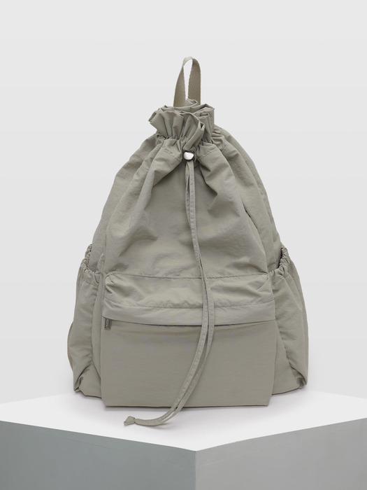 TRM Recycle Drawstring Backpack T33W GREY