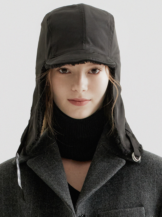 [unisex]F/W REVERSIBLE SATIN TROOPER HAT (5COLOR)