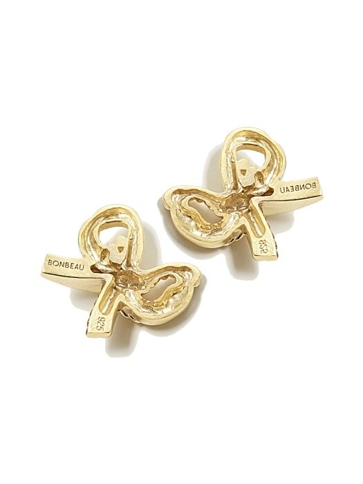 twist ribbon Earrings 트위스트 리본 귀걸이