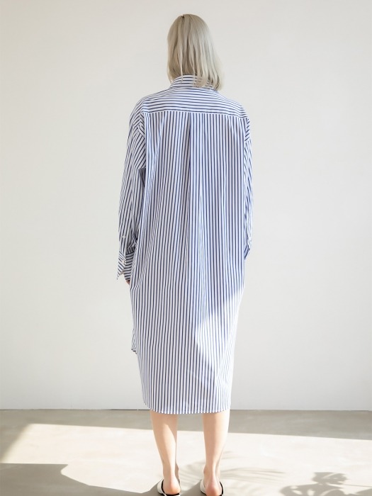 Kate Shirt Dress_stripe