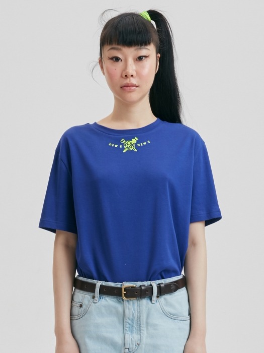 [UNISEX] READY TO ROSE TOP_BLUE