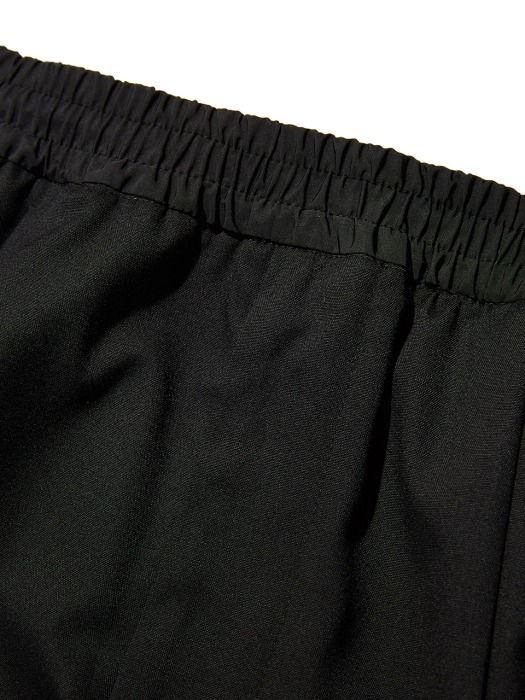 Invisible Drawstring Trousers (Black)