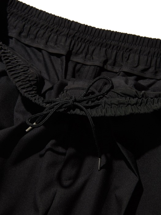 Invisible Drawstring Trousers (Black)