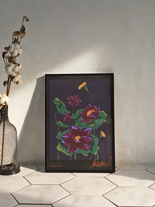 새벽연꽃 (포스터+액자)