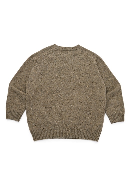 Warm Tone Wool Saddle Knit For Men + Easy Pants