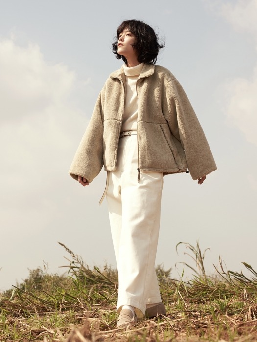 [4color] Boa Fleece Essential Jacket