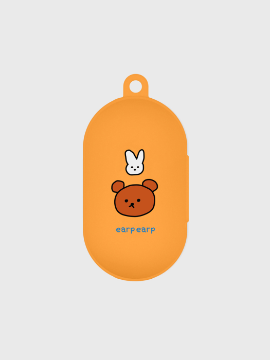 Bear and rabbit-orange(버즈플러스-컬러젤리)