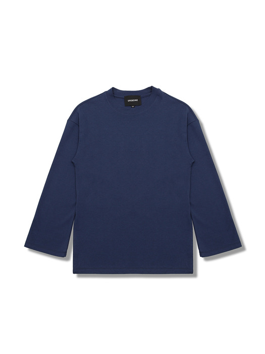 SIDE VENT LONG SLEEVE (NAVY)