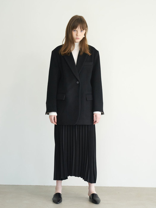 20 Winter_Black Wool OverFit Blazer