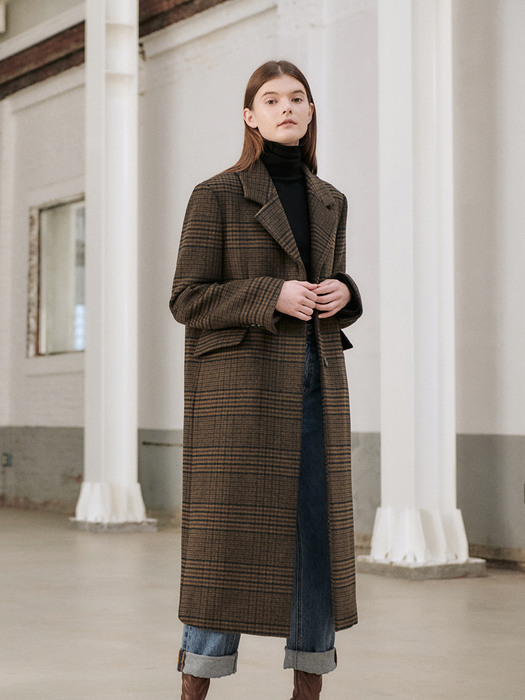 20WN single casual coat [BR]