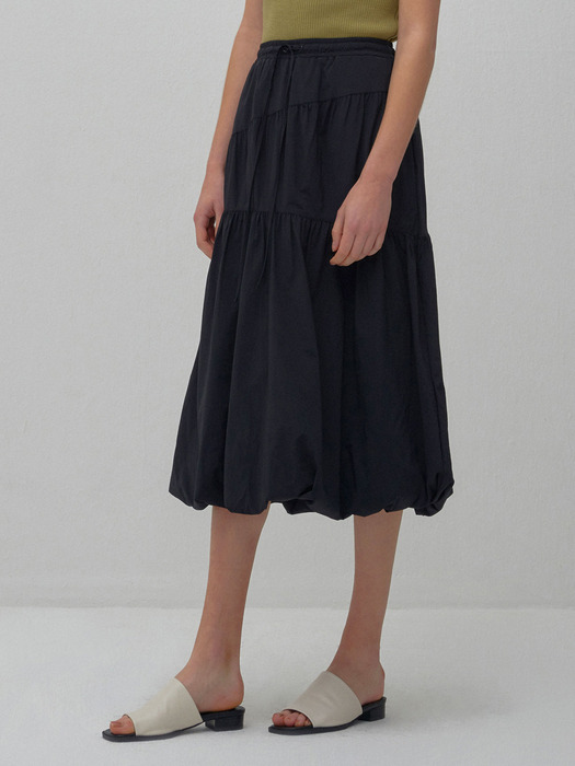 BALLON STRING SKIRT (black)