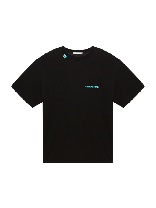 21SS 에센셜 로고 티셔츠 - 블랙