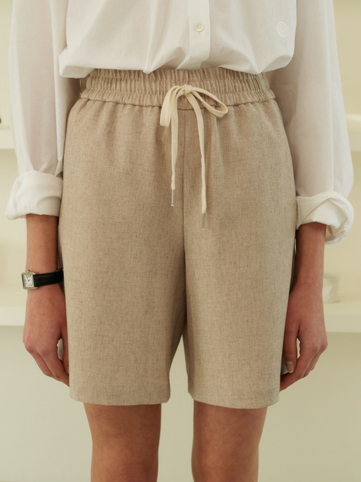 summer shorts (beige)