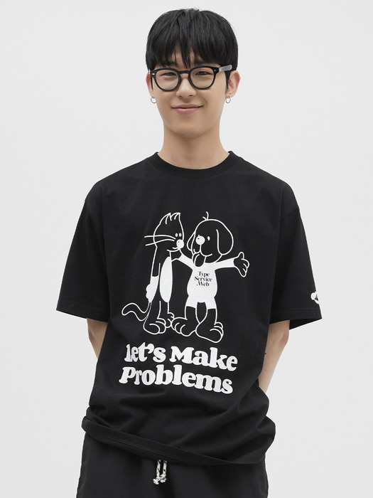 Pet Friends T-shirt (Black)
