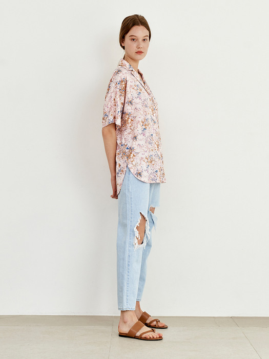 SUMMER DAMAGE DENIM LIGHT-BLUE