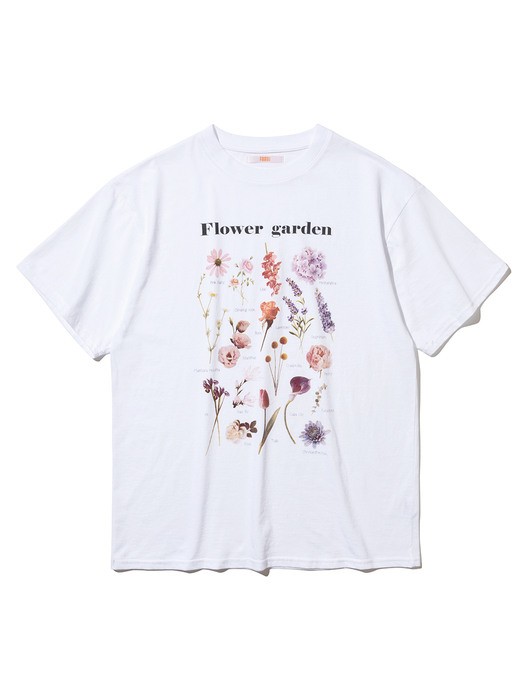 Flower Garden T-shirt [WHITE]