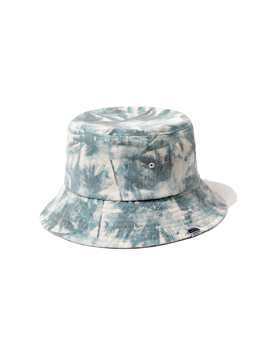 CB LEAF BUCKET HAT  (BLUE)