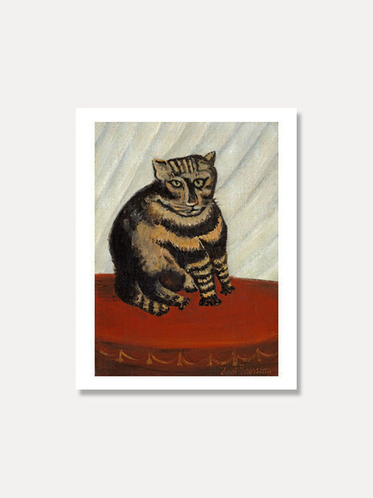 [앙리 루소] HENRI ROUSSEAU ― The Tabby 20 x 25.5 cm