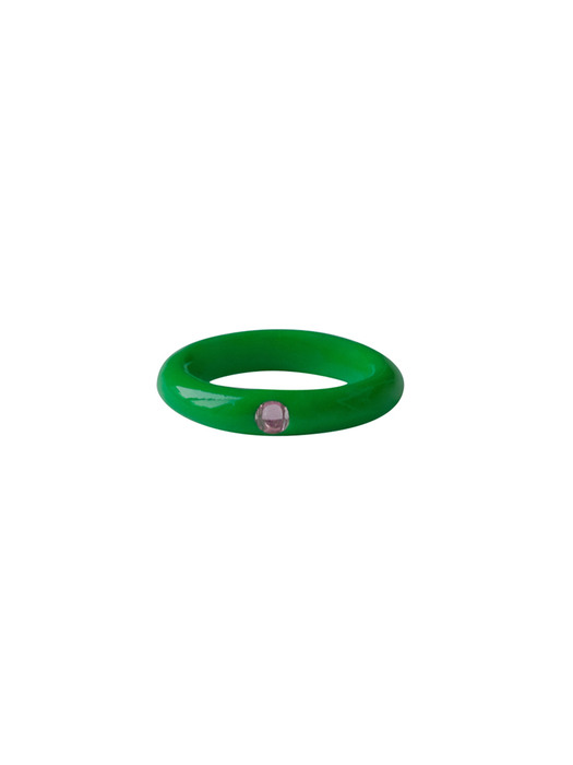 color point ring_ green