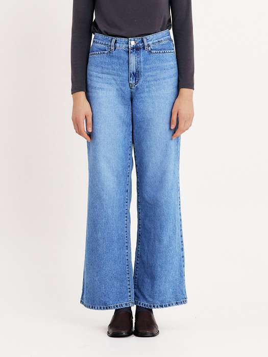 comos557 long bootcut jeans