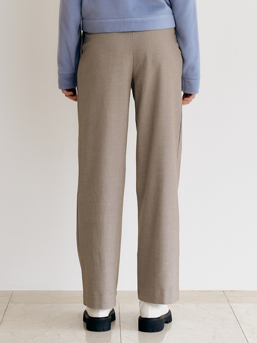 monts 1370 two-tuck wool slacks (grey)