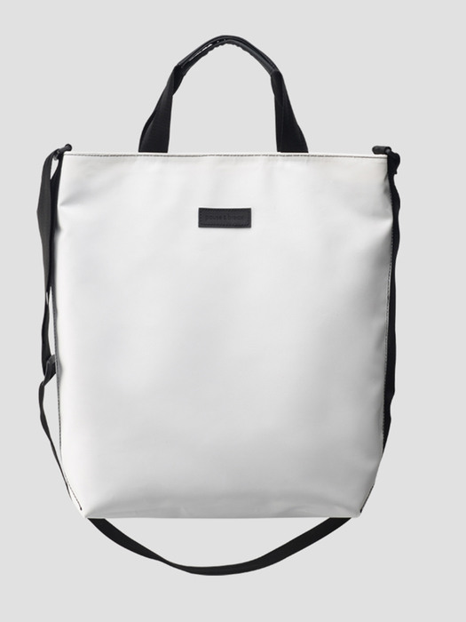 [TARP] Square Cross Bag (White)