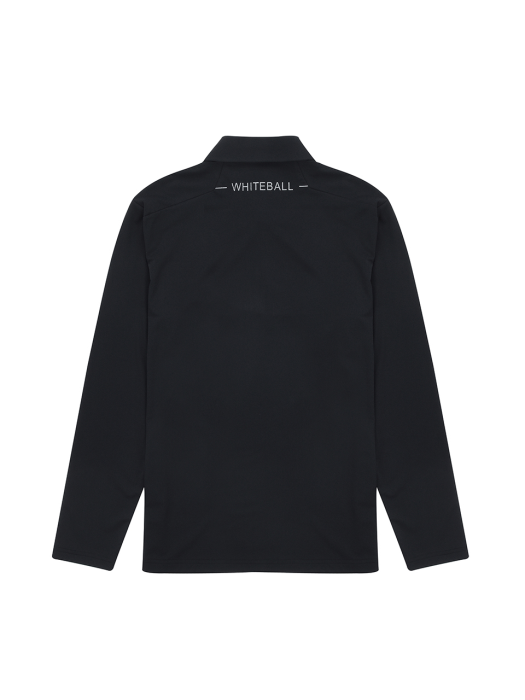 화이트볼 골프웨어 남성 기능성 베이직 골프 티셔츠 WB21FAMT05BK (블랙)