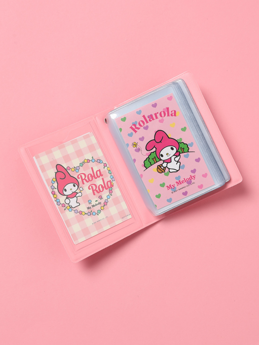(LV-21706) ROLAROLA X MY MELODY HEART COLLECT BOOK PINK