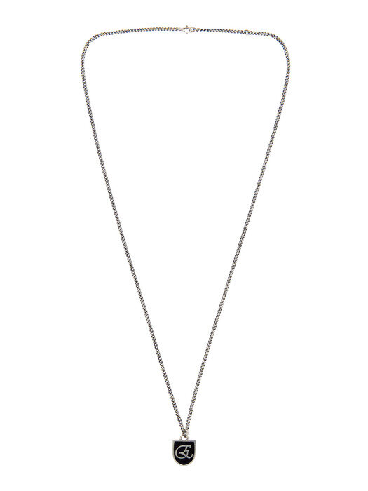 COLLEGE SILVER NECKLACE