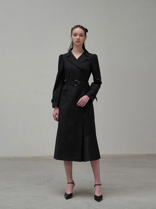 Lily Trench Coat_Black