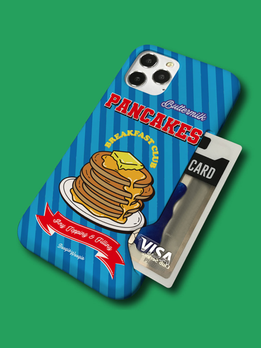 부기우기 슬림카드 케이스 - 팬케이크(Pancake)