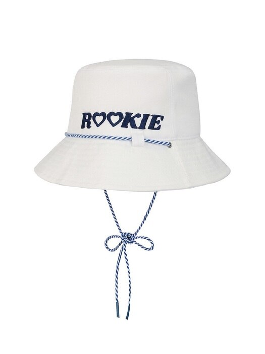 ROOKIE BRAIDED STRING BUCKET HAT_Marine