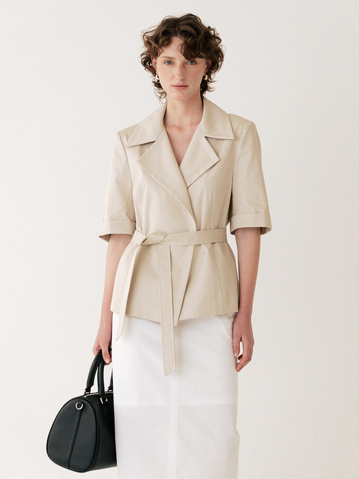 Cotton Summery Jacket Beige