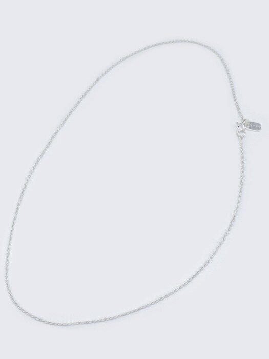 Gemma twist silver chain Necklace 젬마 꼬임 체인 실버 925 데일리 목걸이