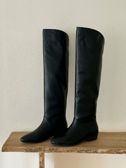 Bella thigh high boots_ black