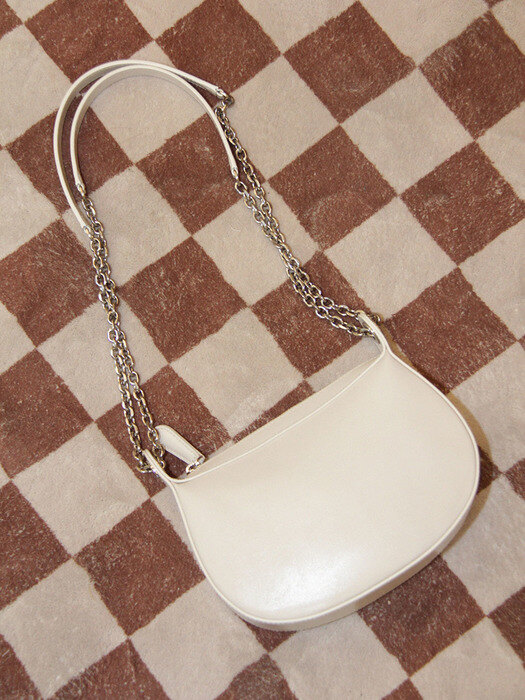 Debby small chain bag-pearl ivory