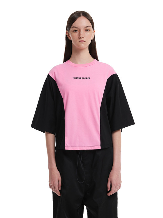 Colorblocked T-Shirt_PINK