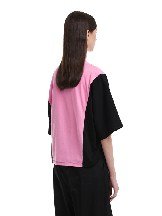 Colorblocked T-Shirt_PINK