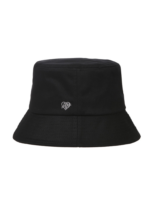 BIG SATURDAY SIGNATURE BUCKET HAT BLACK