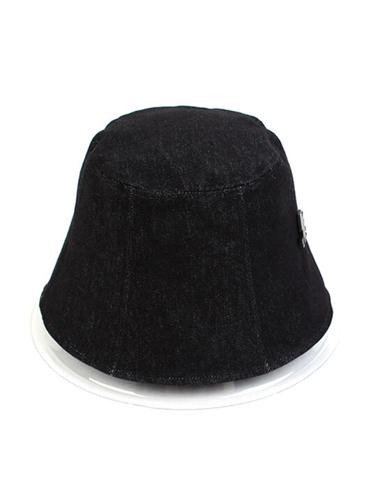 Belted Black Denim Bucket Hat 버킷햇