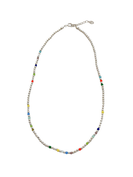 [92.5 silver]over the rainbow necklace